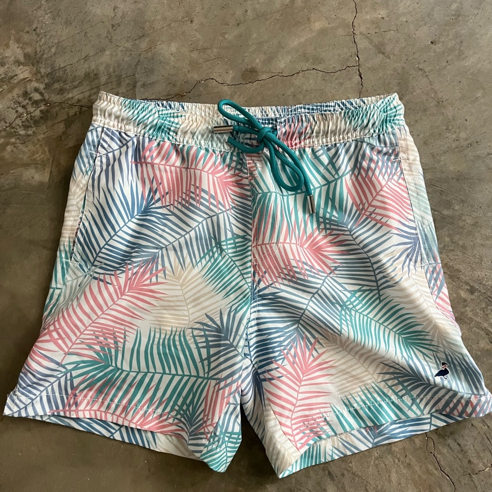 Properly Tied Swim Trunk Palms